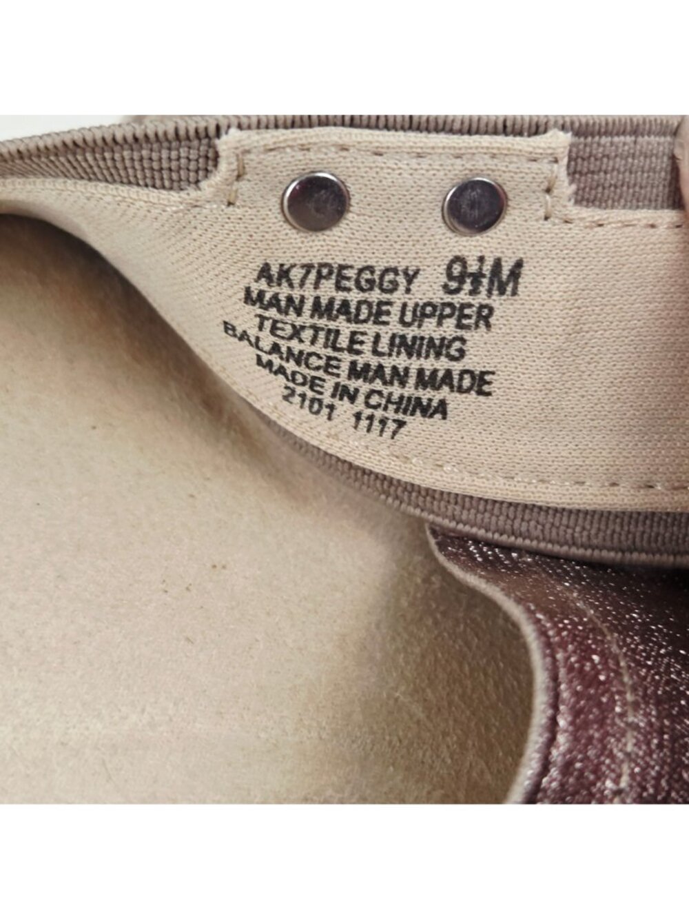 Anne Klein AK Sport Womens Wedge Sandals Metallic Straps Bronze Size 9.5M Peggy - Picture 3 of 12